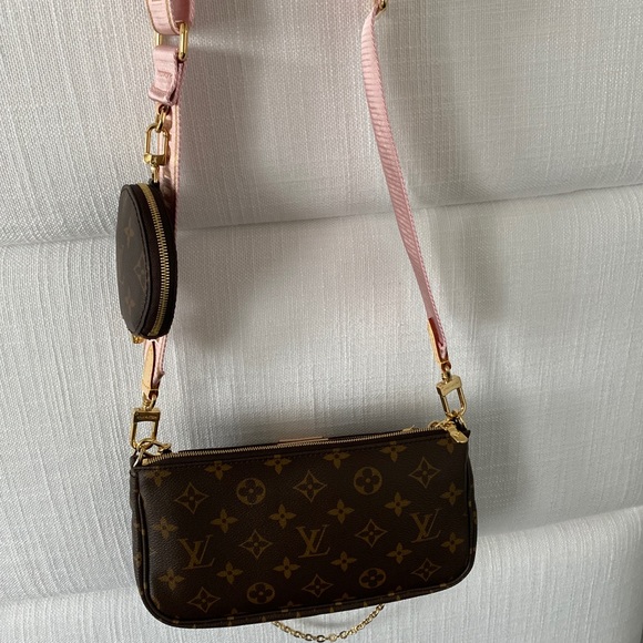 💘sold💘Louis Vuitton NIB Multi-pochette rose - Picture 8 of 8